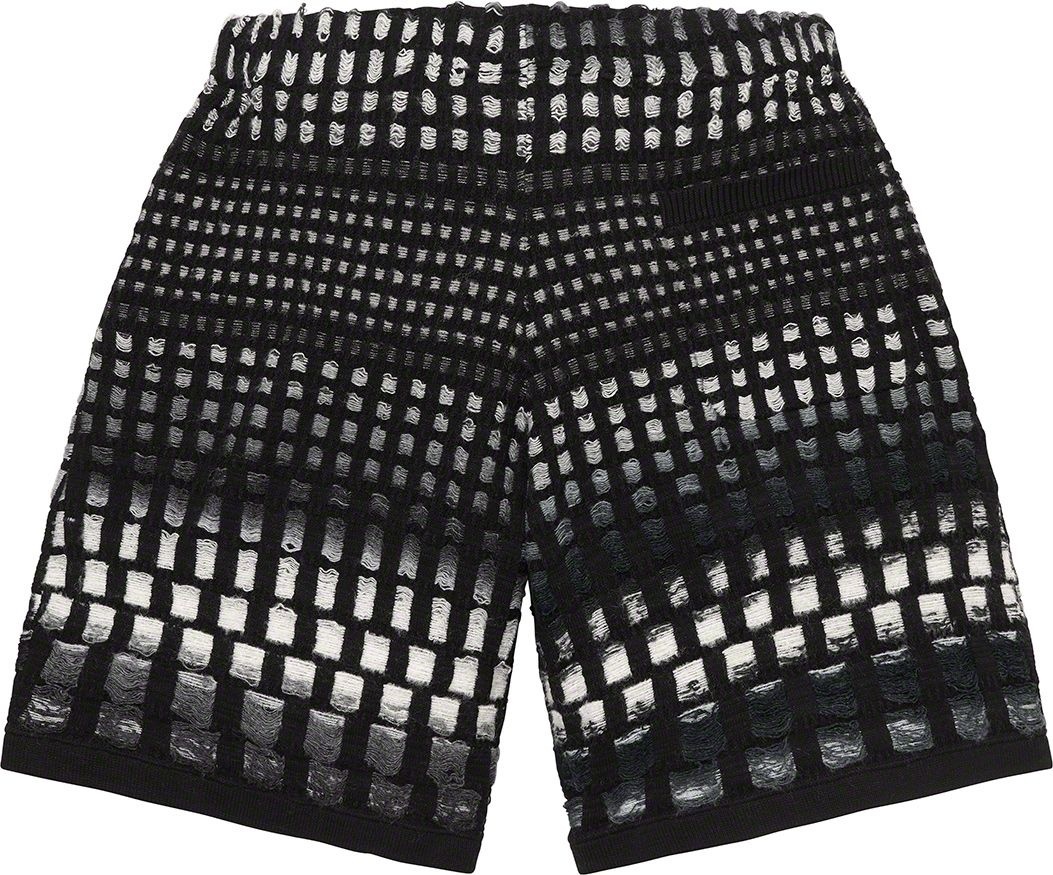 Gradient Grid Knit Short view 21